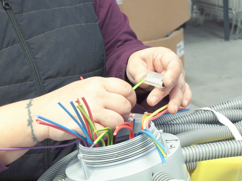 Fabrication pieuvre électrique