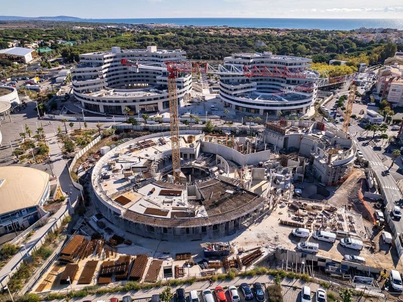 Chantier iconique cap d'agde